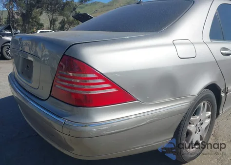2003 Mercedes-Benz S 500 из США, поврежденный, VIN WDBNG75J83A346497